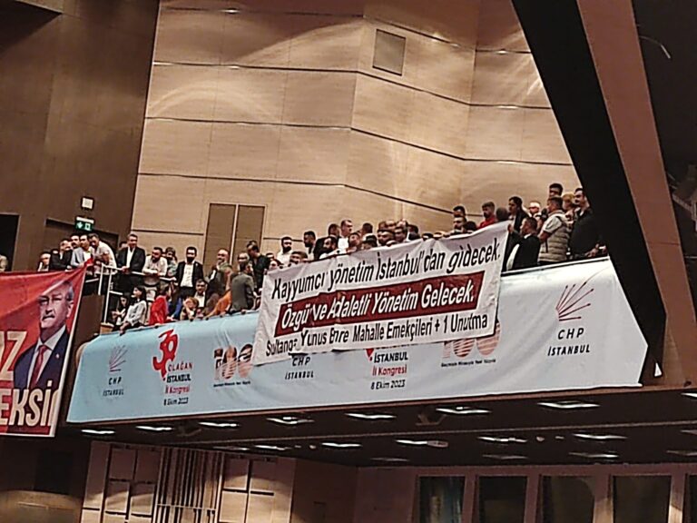 Kaftacıoğlu’na Kayyum Protestosu