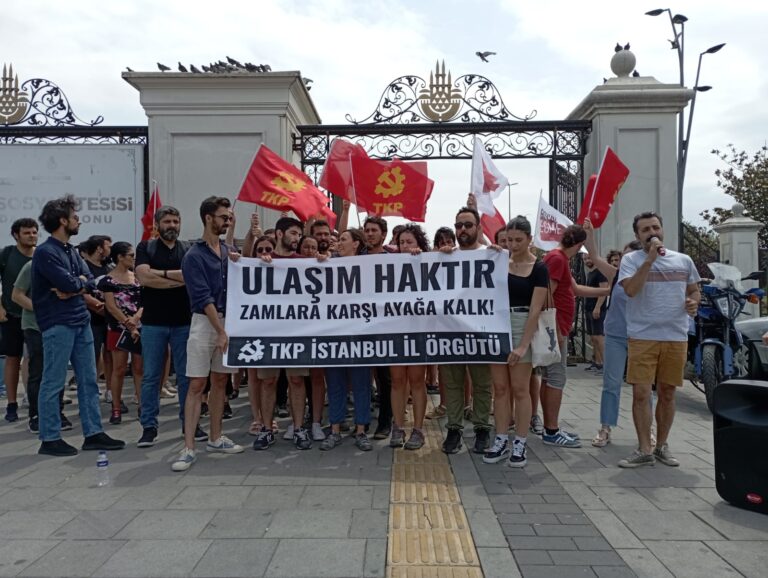 TKP’den İBB’ye ulaşım zamları protestosu