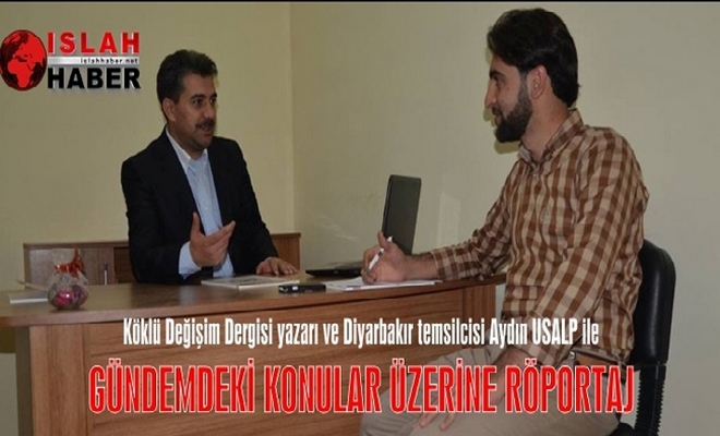 Aydın USALP ile röportaj