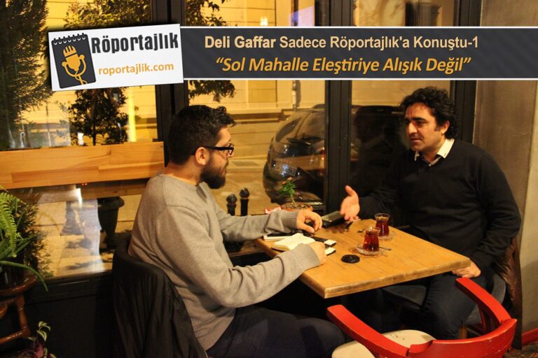 “Sol Mahalle Eleştiriye Alışık Değil”