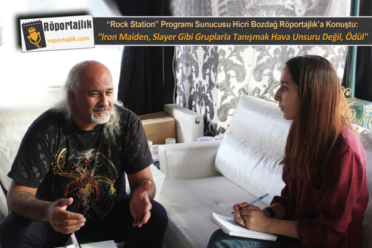 “Iron Maiden, Slayer gibi Gruplarla Tanışmak Hava Unsuru Değil, Ödül”