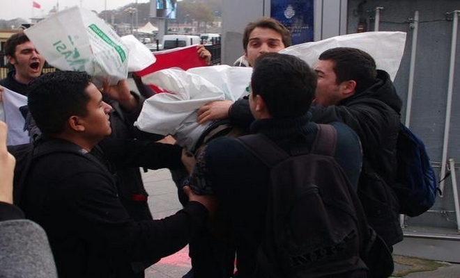 TGB’nin Çuval Eylemi Azerbaycan Basınında