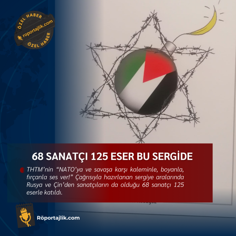 NATO’ya karşı kalemle, boyayla, fırçayla ses verdiler