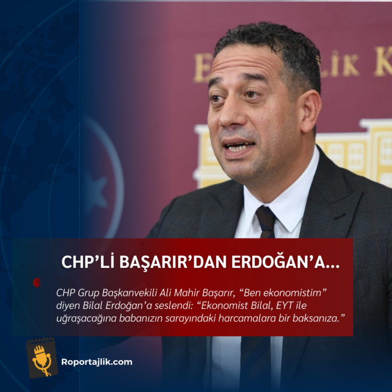 ‘Ekonomist Bilal, babanın saraydaki harcamalarına bir bak’