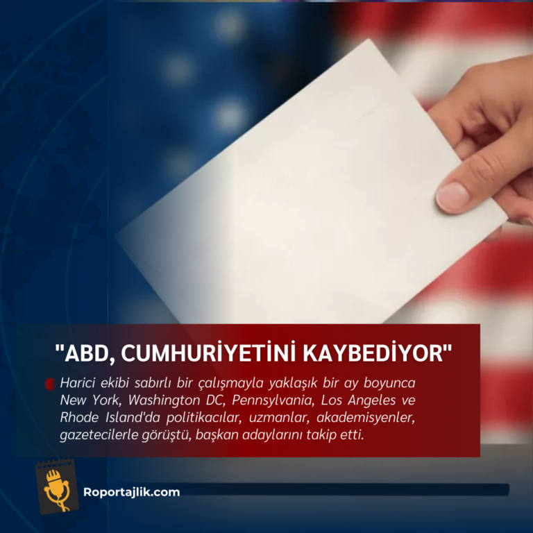“ABD, Cumhuriyetini kaybediyor”