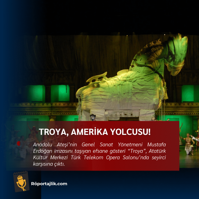 Troya, Amerika Yolcusu!